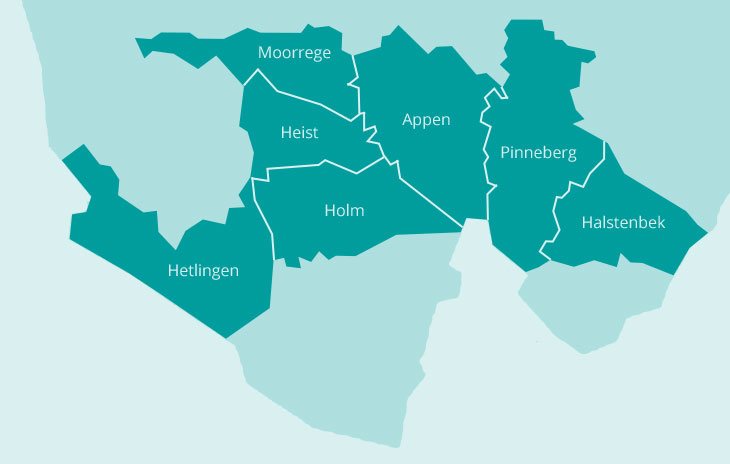 Karte Schleswig Holstein