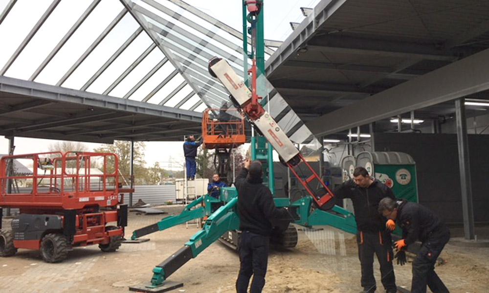 Glaser Wedel Hamburg Mertens Baustelle Schaufenster Glas 